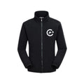 P Glitz Black Zip-Up Pullover