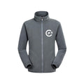 P Glitz Grey Zip-Up Pullover
