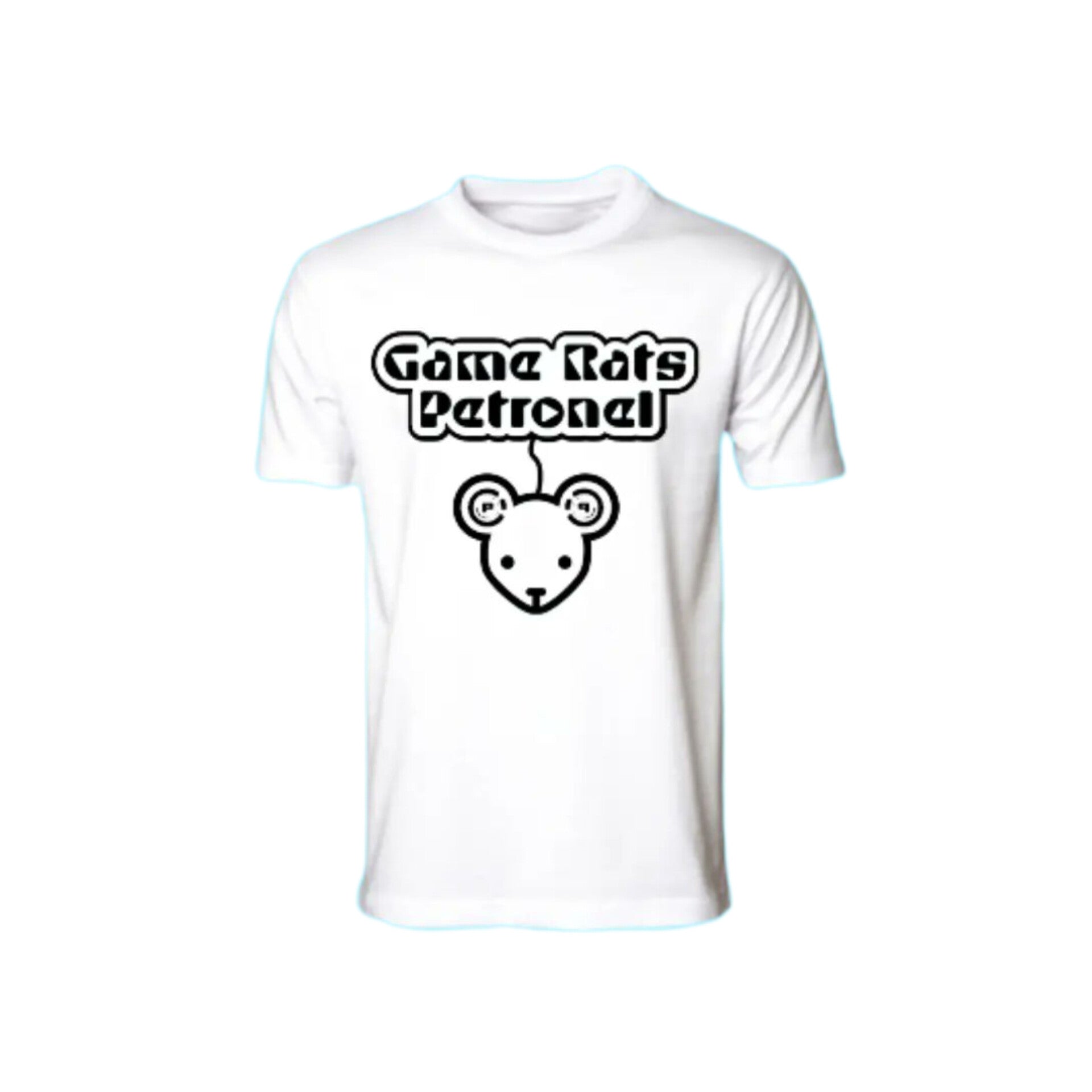 Game Rats White T-shirt