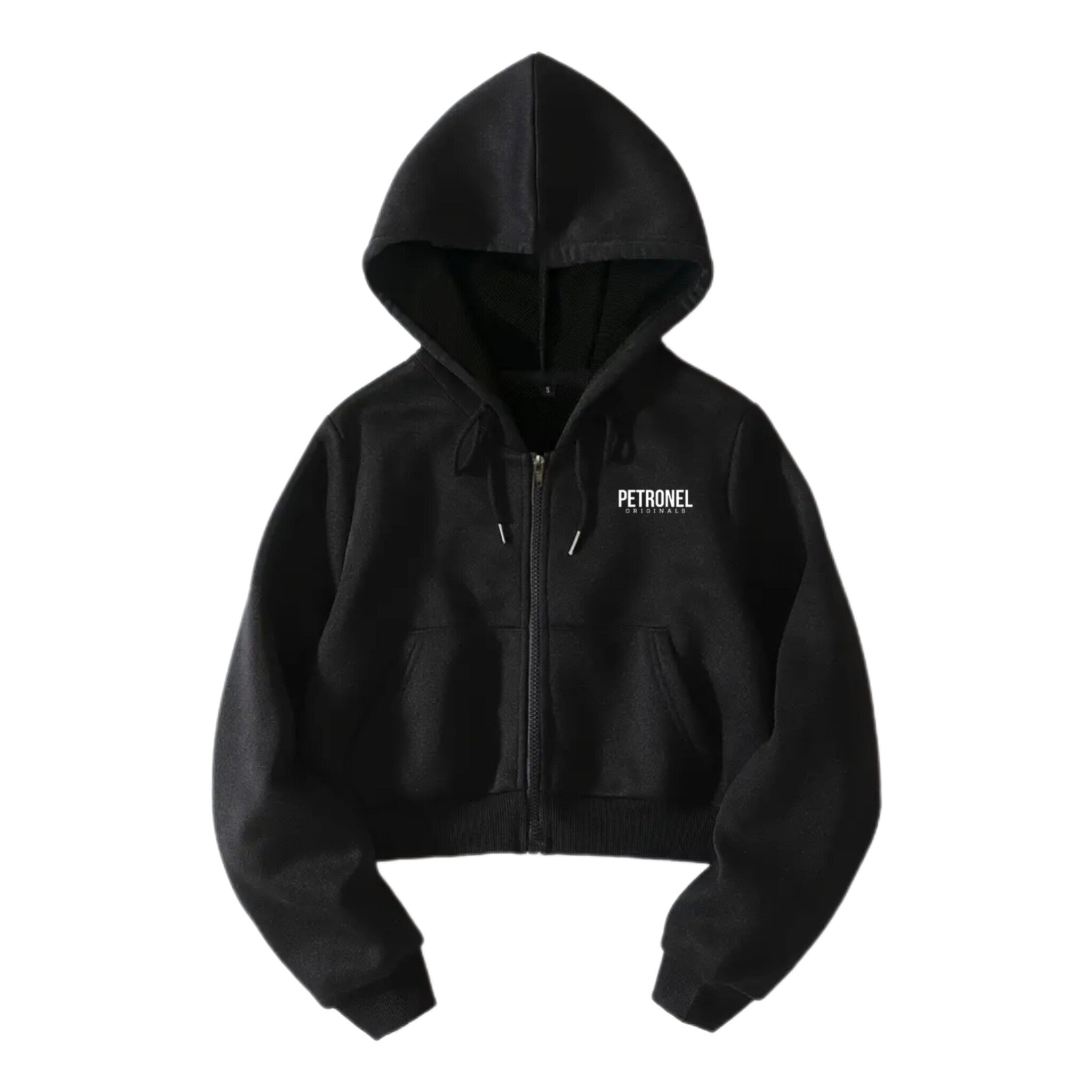 Crescent P Black Pullover